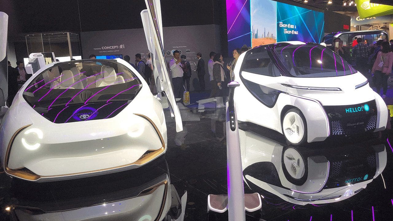Self-driving cars and connected cars at CES 2018 Self-driving cars and connected cars at CES 2018